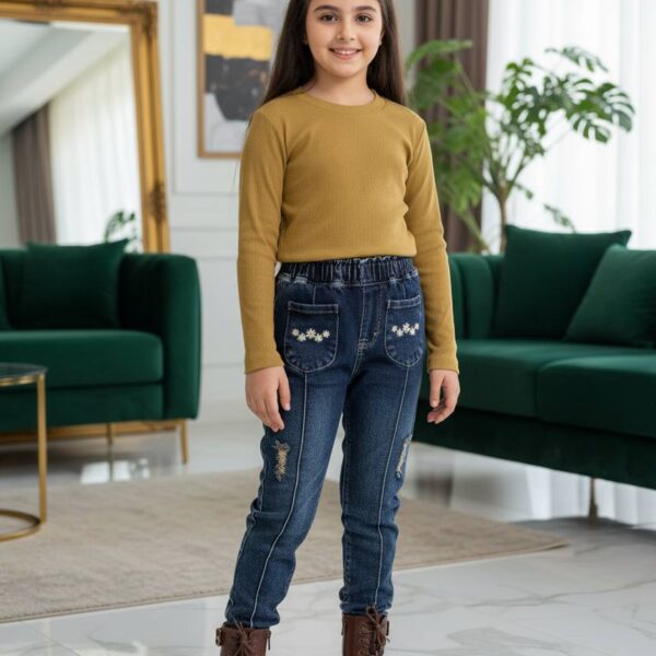 شلوار جین دخترانه