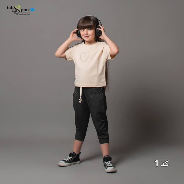 ست دخترانه قلبی